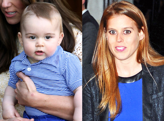 Prince George, Princess Beatrice Prince George, Princess Beatrice